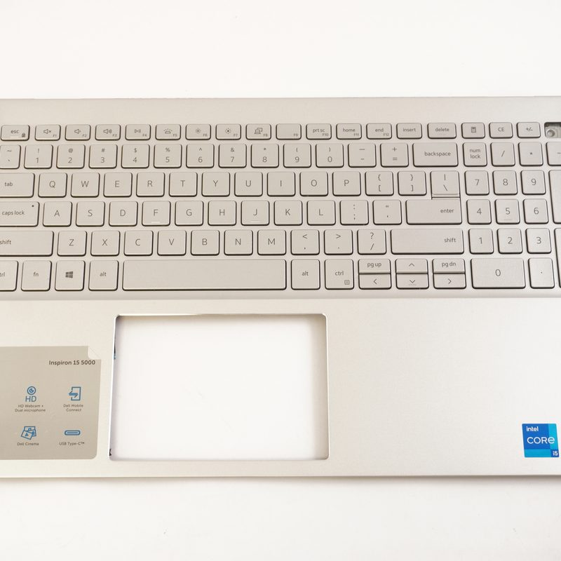 460.0KU04.0012 Dell US Palmrest Keyboard INSPIRON 5502  I7-1165G7