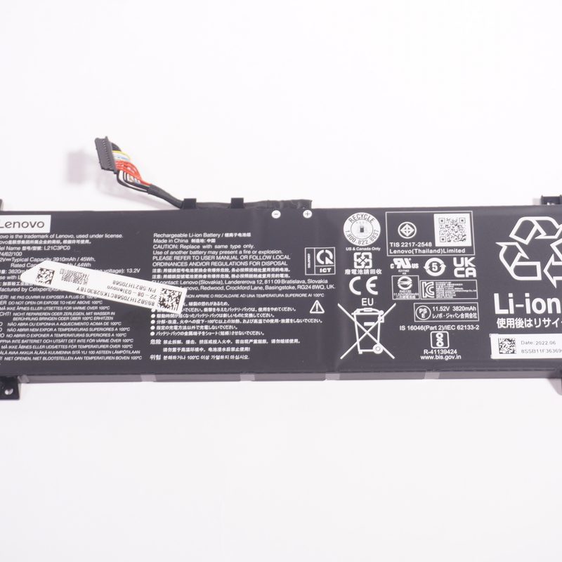 5B11F36371 Lenovo 45W 3910mAh 11.52V Battery 82SB0001US IdeaPad Gaming 3 15ARH7