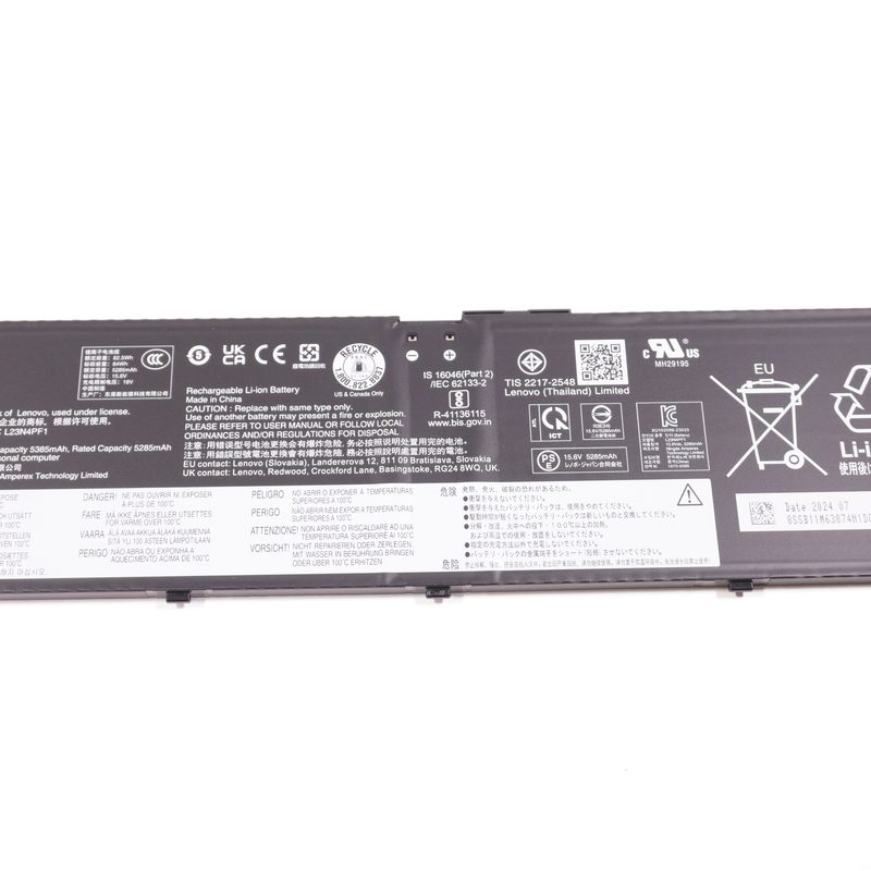 5B11M63871 Lenovo 15.6V 84Wh 5285Mah 4cell Battery 83DN0006US Yoga Pro 9 16IMH9