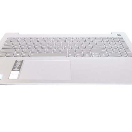 5CB1B65660 Lenovo Arctic Grey US Palmrest Keyboard 82H801DQUS ideapad 3-15ITL6