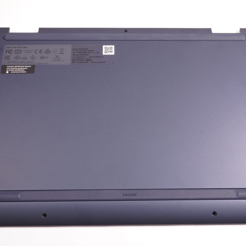 5CB1C90955 Lenovo Bottom Base Cover Abyss Blue 82KM0003US Flex 3 Chrome-11M836
