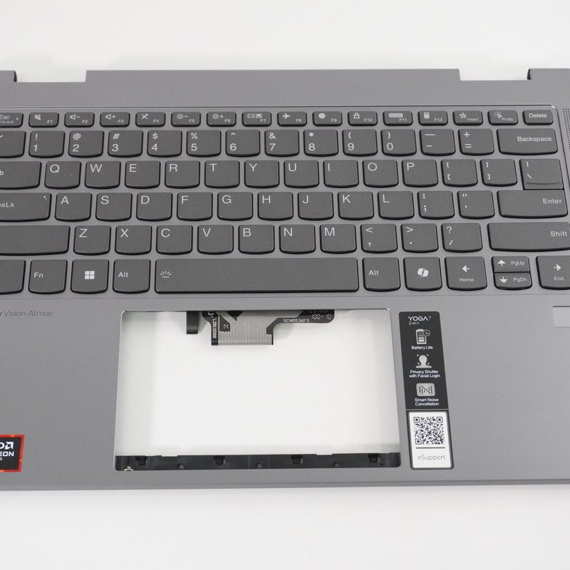 5CB1N96870 Lenovo US Palmrest Keyboard 83DK000AUS