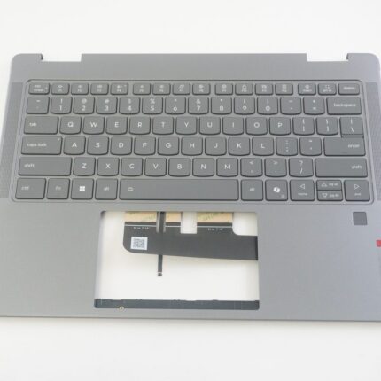5CB1R61537 Lenovo US Palmrest Keyboard Luna Grey 83JQ Yoga 7 2-in-1 14ILL10
