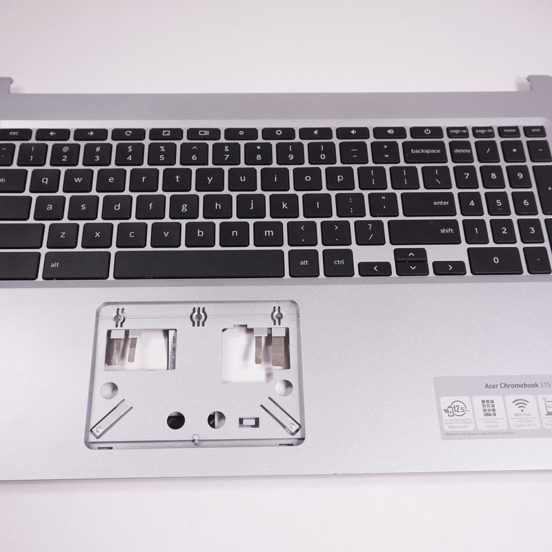 6B.ATEN7.016 Acer US Palmrest Keyboard Silver CB315-3HT-C5D3