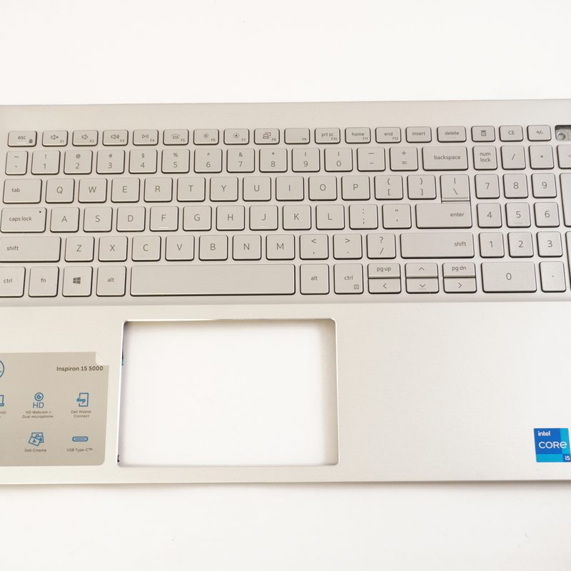 6XCC3 Dell US Palmrest Keyboard I5505-A685GRY-PUS