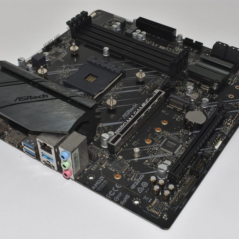 80-MXBBL0-A1A01 AsRock AMD AM4 Gaming Desktop Motherboard No I/O Plate