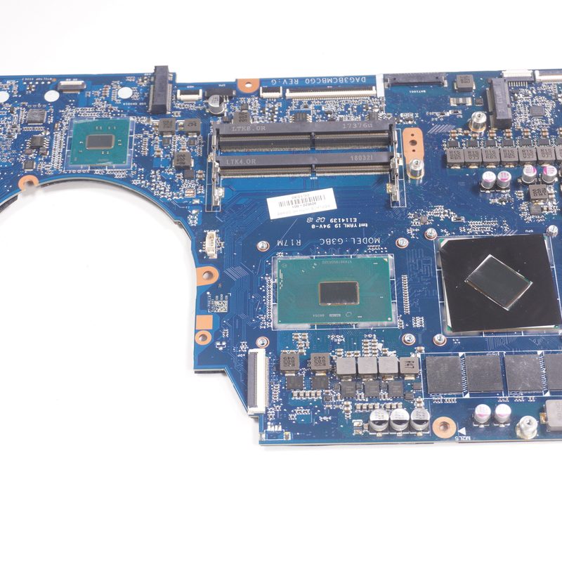 929522-601 Hp Intel Core i7-7700HQ AMD Radeon RX 580 8GB Motherboard 17-AN012DX