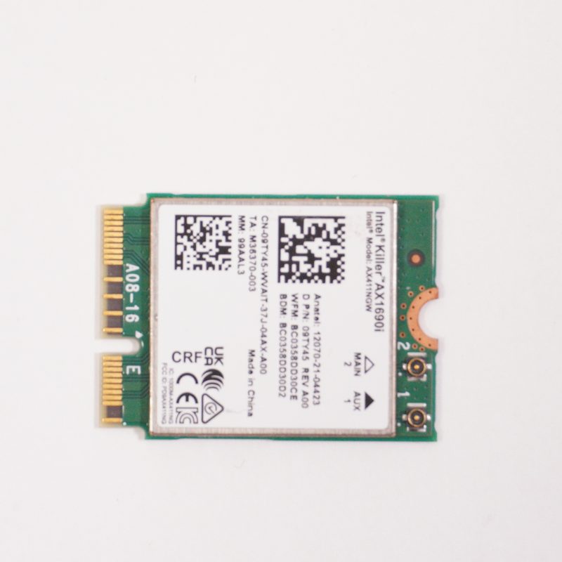 9TY45 Alienware Killer AX1690i Wireless Card AWM16-7602BLK-PUS M16 16