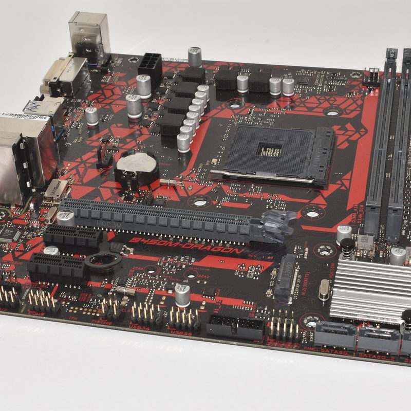 B450M-DRAGON Asus AMD AM4 DDR4 Gaming Motherboard No IO Shield Plate