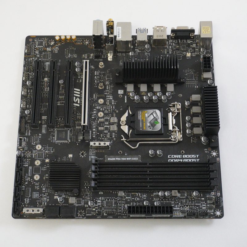 B560MPROVDHWIFI iBUYPOWER Intel LGA 1200 DDR4 Motherboard No IO shield Plate