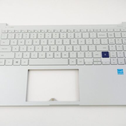 BA98-02130A Samsung US Palmrest Keyboard Aura Silver NP950XCJ-K01US