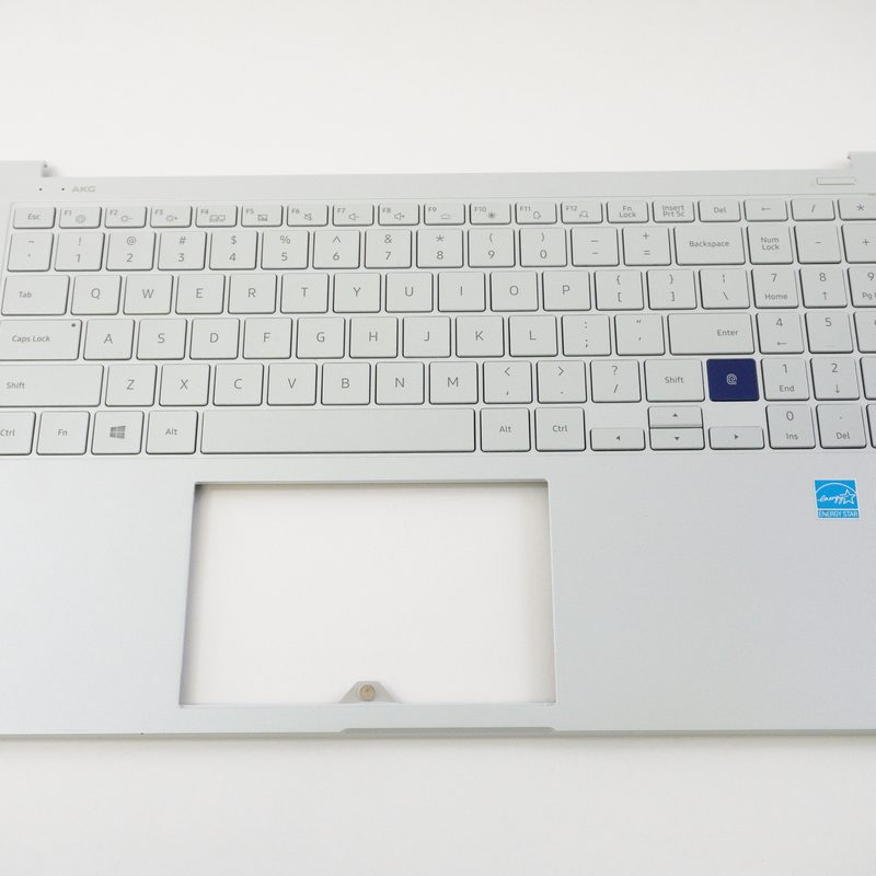 BA98-02130A Samsung US Palmrest Keyboard Aura Silver NP950XCJ-K01US