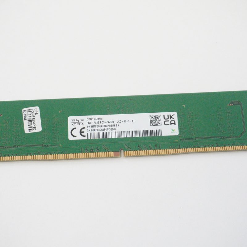 HMCG66AGBUA084N Hynix 8GB PC5-5600B DDR5 5600Mhz DIMM Memory