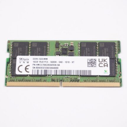 HMCG78AGBSA95N Hynix 16GB 1RX8 PC5-5600B-SA0 SO-DIMM MEMORY