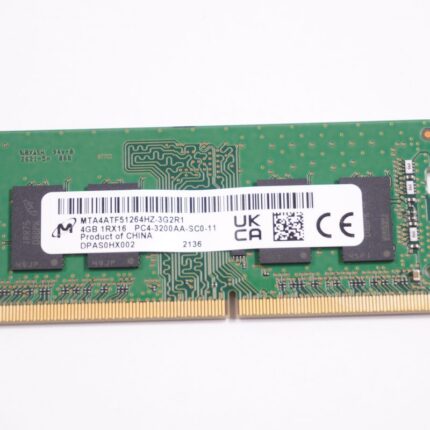 MTA4ATF51264HZ-3G2R1 Micron 4GB PC4-3200AA 3200Mhz SO-DIMM Memory I7420-5983SLV-PUS