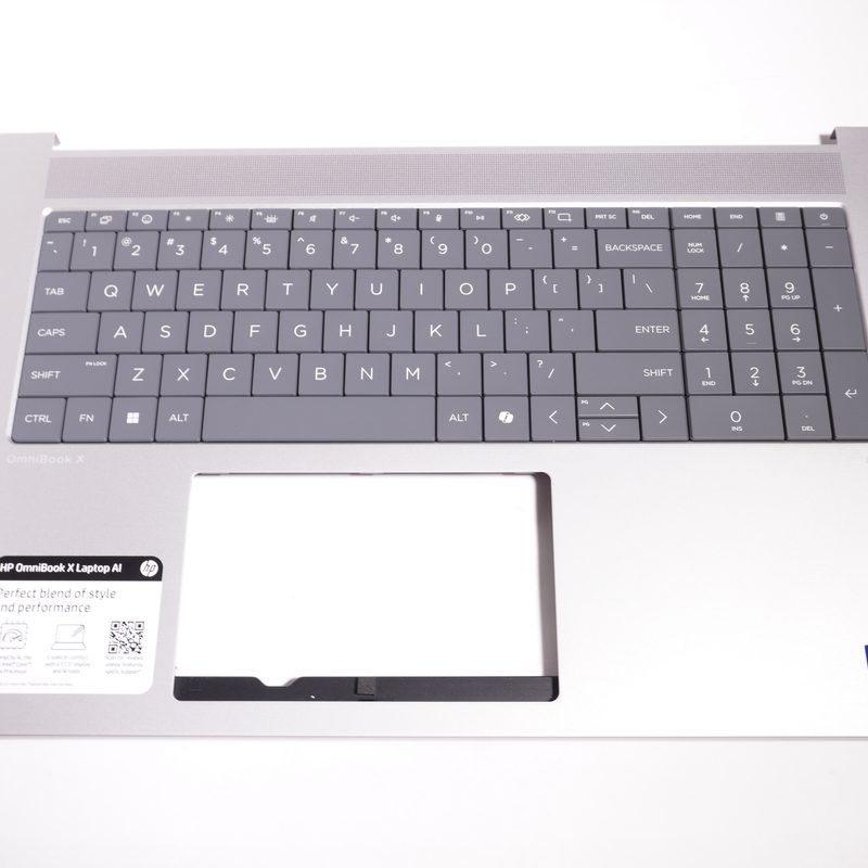 P30002-001 Hp US Palmrest Keyboard Glacier Silver 17-DD0013DX 17-DD0033DX C33WSUA