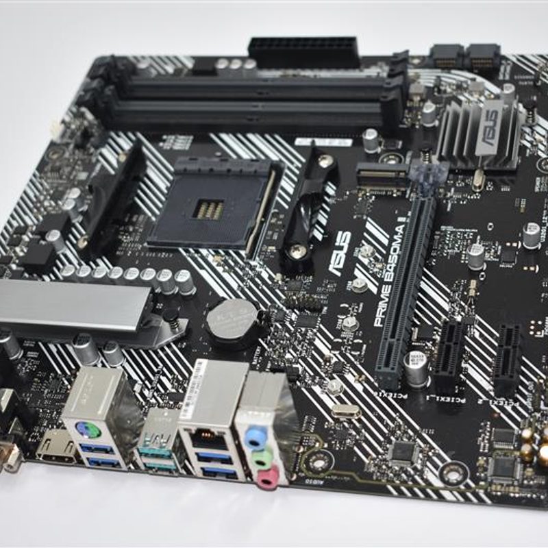 PRIMEB450MAII Asus AMD Socket AM4 DDR4 Motherboard No IO Shield Plate