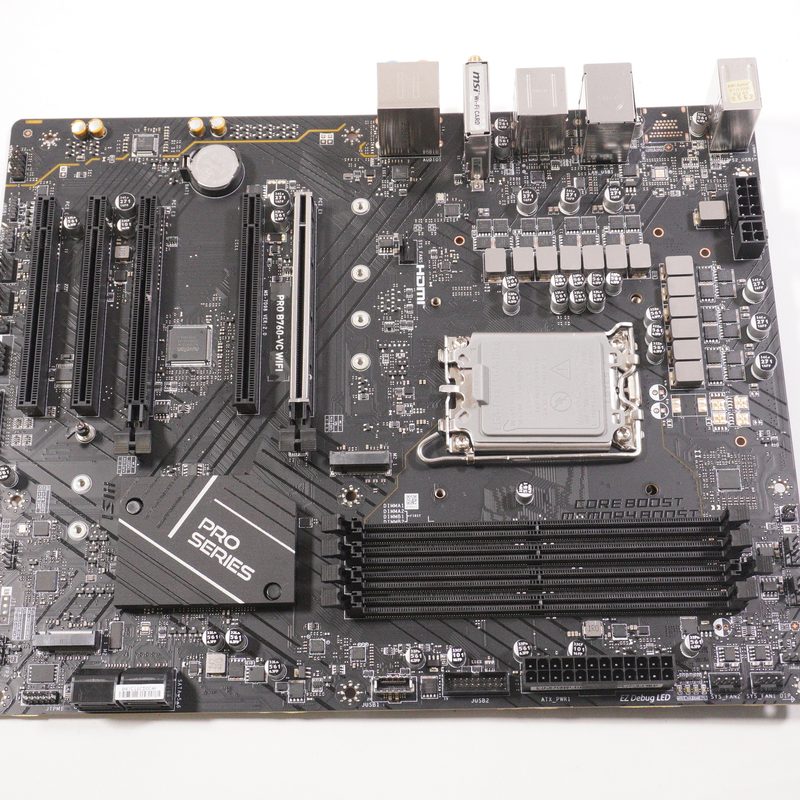 PROB760VCWIFI MSI Intel Socket LGA 1700 DDR5 Gaming Motherboard No IO Shield Plate