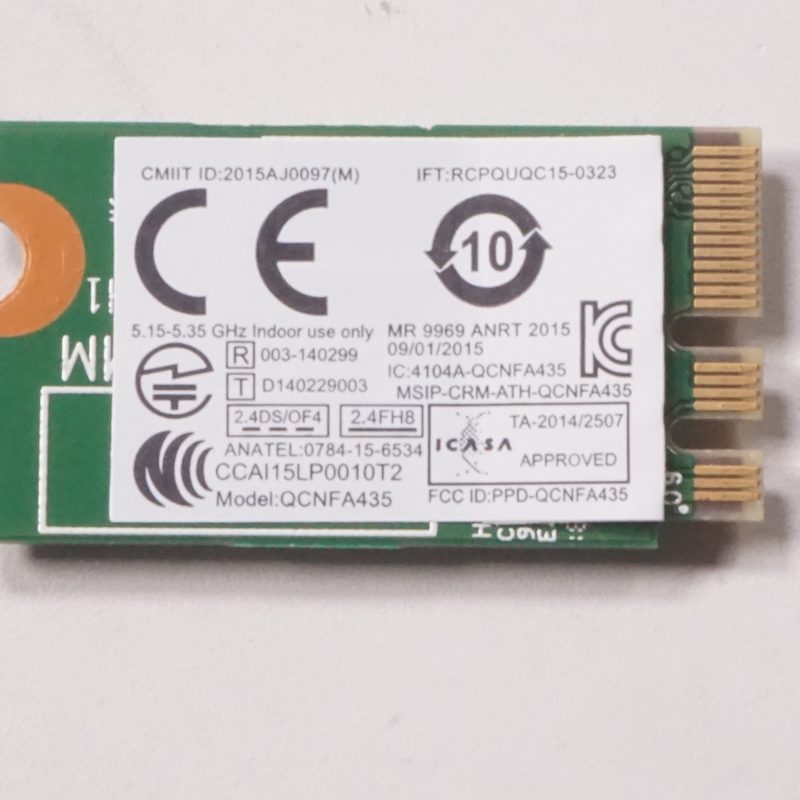 01AX709 Lenovo Wireless Card 81A5001UUS 110S-11IBR 310-15IKB 110-17IKB