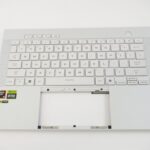 33NJTTAJN30 Asus US Palmrest Keyboard Platinum White GA403WR-G14.R95070T