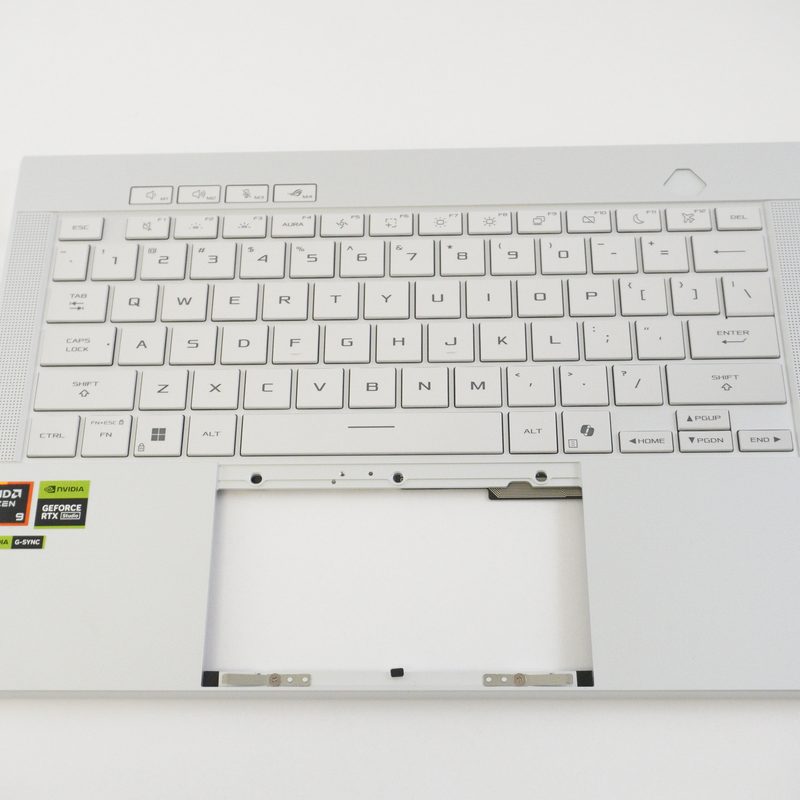 33NJTTAJN30 Asus US Palmrest Keyboard Platinum White GA403WR-G14.R95070T