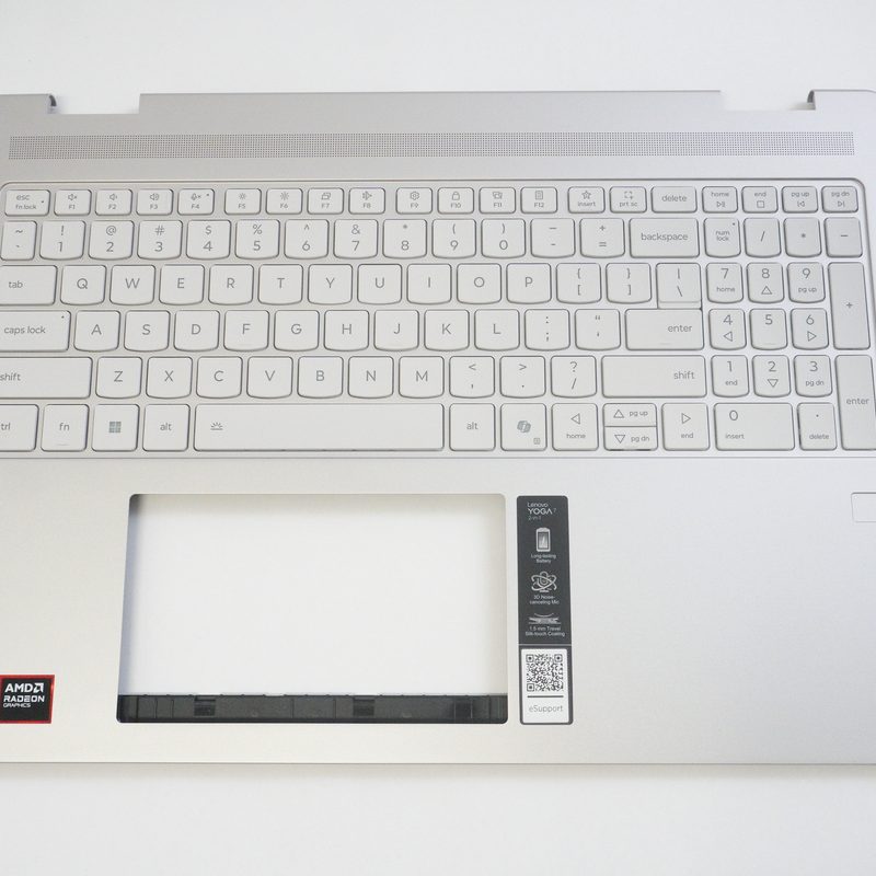 5CB1R99724 Lenovo US Palmrest Keyboard Seashell 83JU0001US YOGA 7 2-IN-1 16AKP10