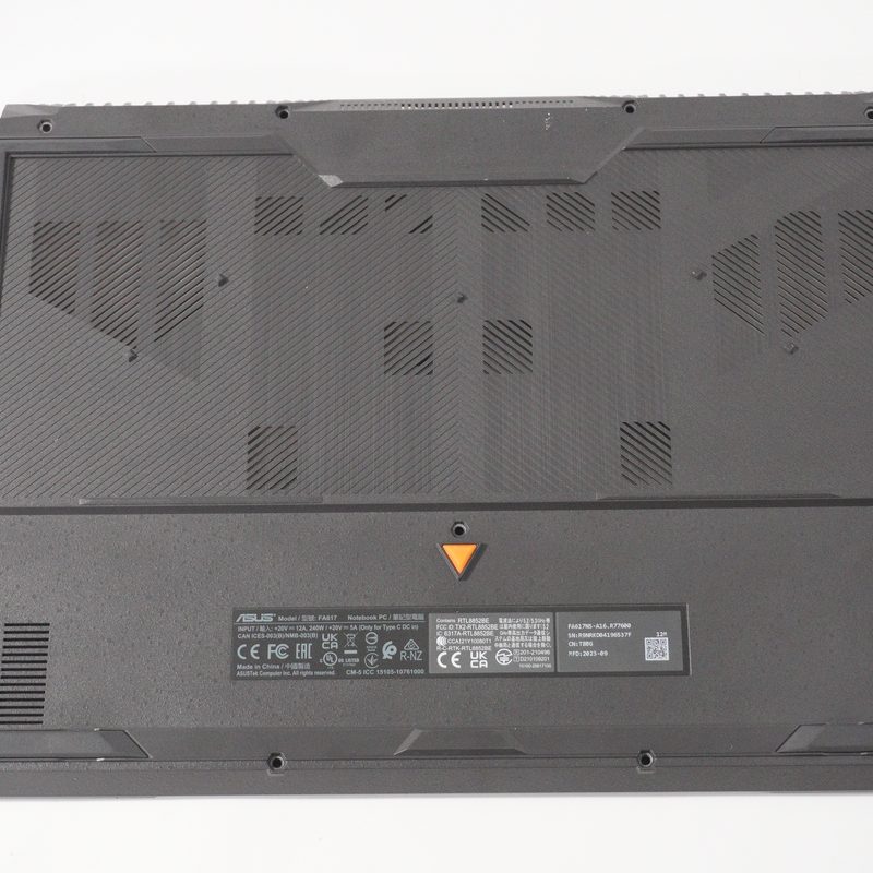 6070B2135602 Asus Bottom Base Cover Grey Assy  FA617NS-A16.R77600