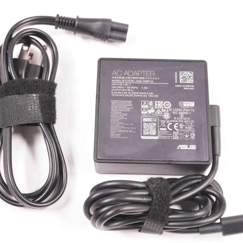 A20-100P1A Asus 100W 20V 5A  3PIN USB Type C Adapter GZ301ZE-Z13.I93050T