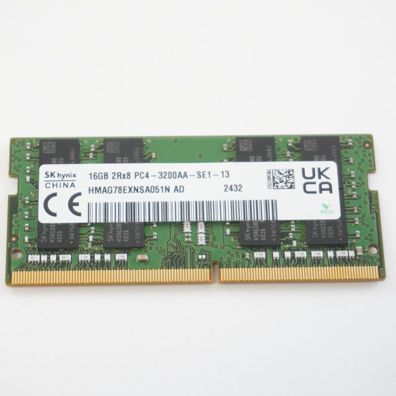 HMAG78EXNSA051N Hynix 16GB 2RX8 PC4-3200AA DDR4 3200Mhz SO-DIMM Memory