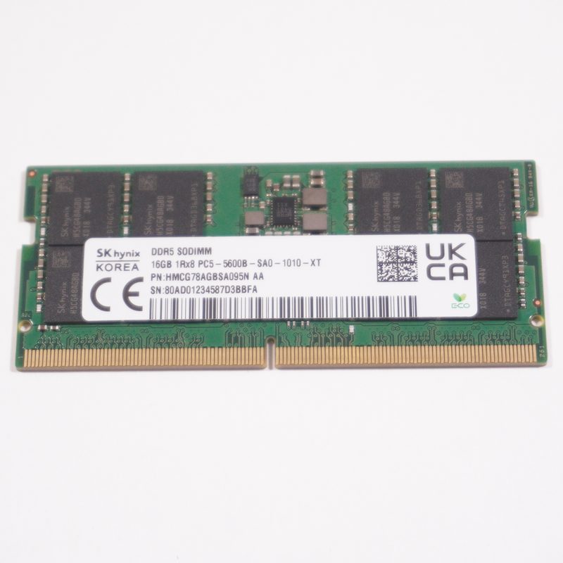 HMCG78AGBSA095N-AA Hynix 16GB PC5-5600B 5600MHz DDR5 SO-DIMM Memory