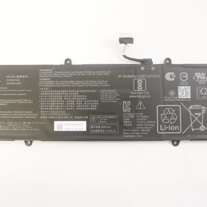 0B200-04140100 Asus 70Wh 5895Mah 1161Voltage Battery S5402ZA-IS74
