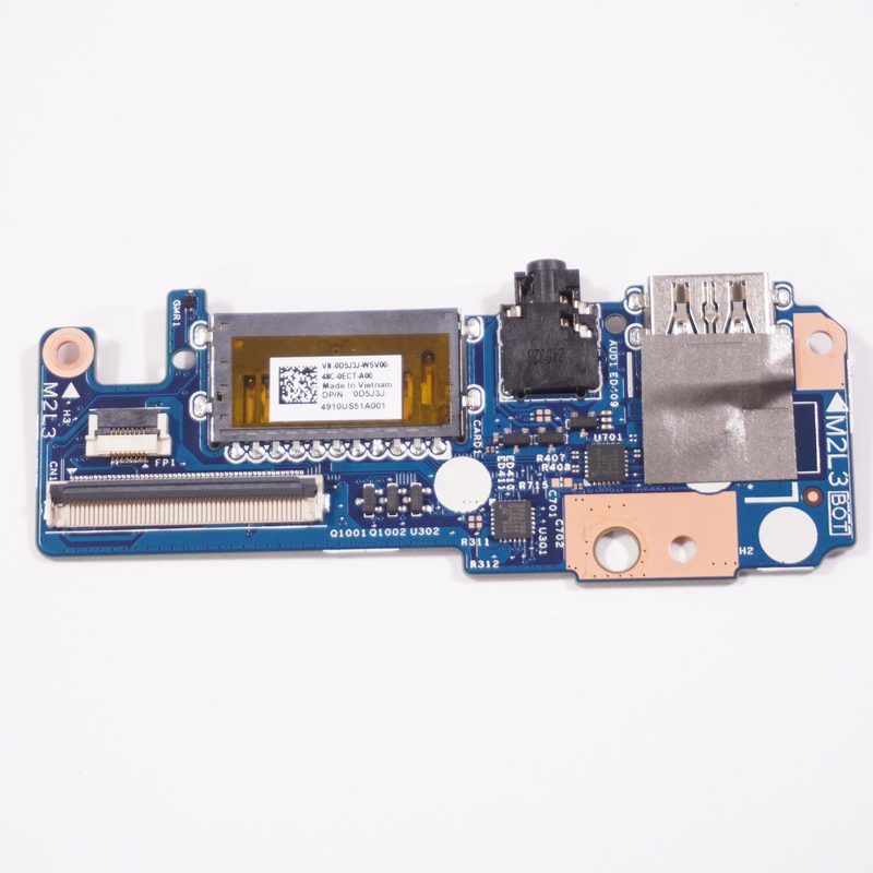 D5J3J Dell IO Audio USB Card Reader Board I7445-7326BLU-PUS