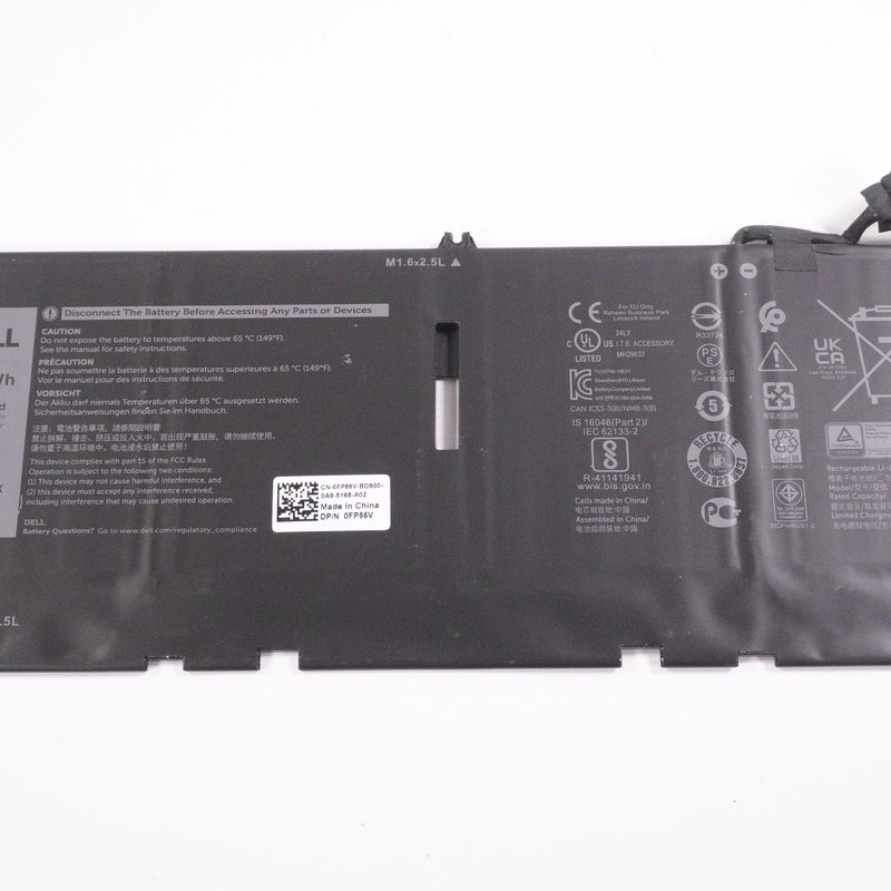 DD9VF Dell BTRY,PRI,51WHR,4C,LITH,BYD XPS9310-7054SLV-PUS