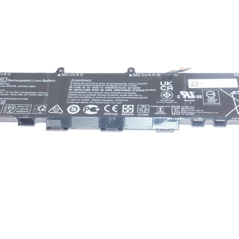 L78555-005 Hp 53Wh 4400 mAh 13.2v Battery HP ELITEBOOK 830 G7