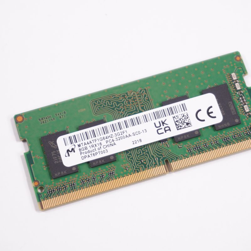 MTA4ATF1G64HZ Micron 8GB PC4-3200AA 3200Mhz DDR4 SO-DIMM Memory I7710-7952WHT-PUS