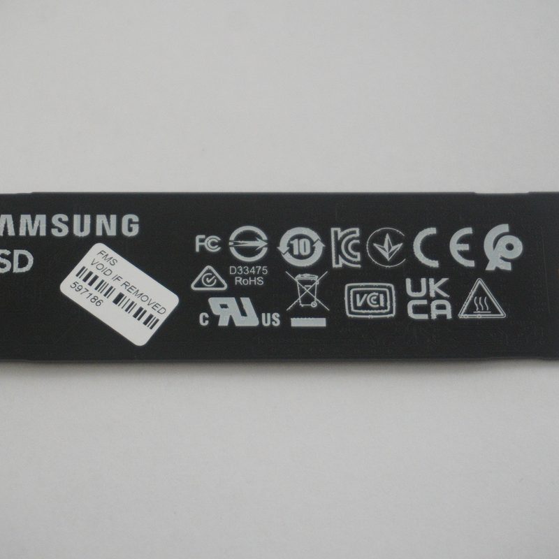 MZ-VL8256D Samsung 256GB PCIe NVMe Gen 4x4 M.2 2280 SSD Drive F0JN0002US