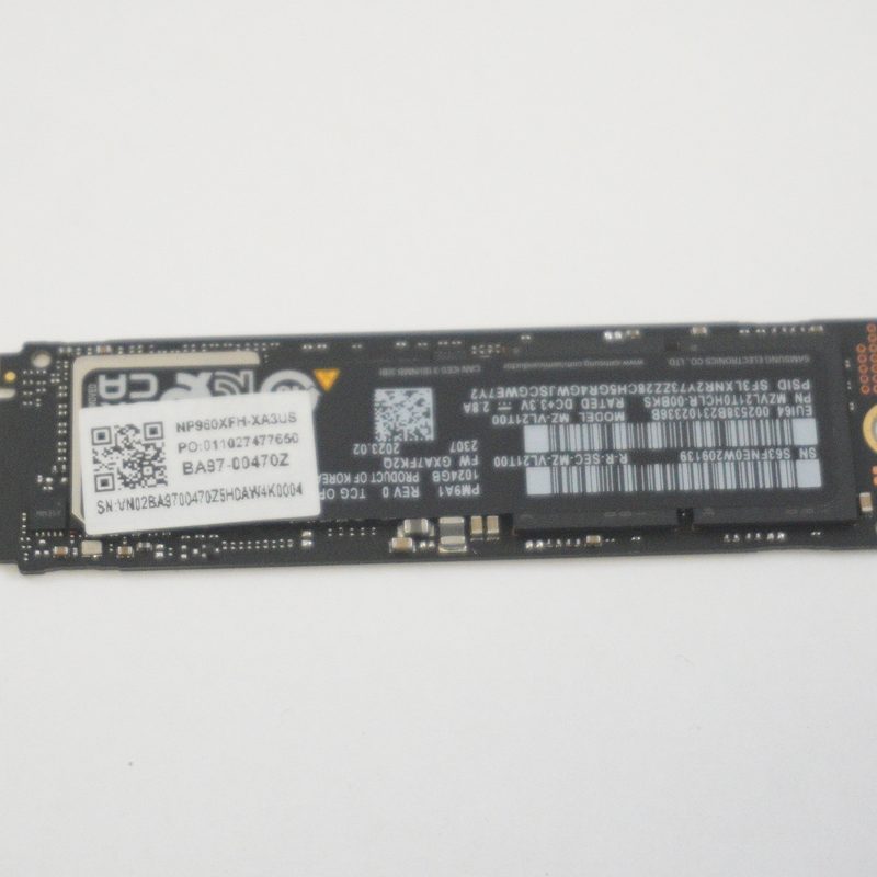 MZVL21T0HCLR-00BKS Samsung 1TB NVMe PCIe Gen4x4 M.2 2280 SSD Drive
