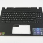 S1N-3EUS2M4-SA0 MSI US Palmrest Keyboard Core Black STEALTHA16A3X002
