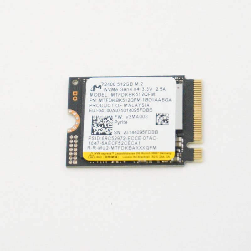 SSD-512GBM2G4X4-2230 Hynix SSD-512GBM2G4X4-2230