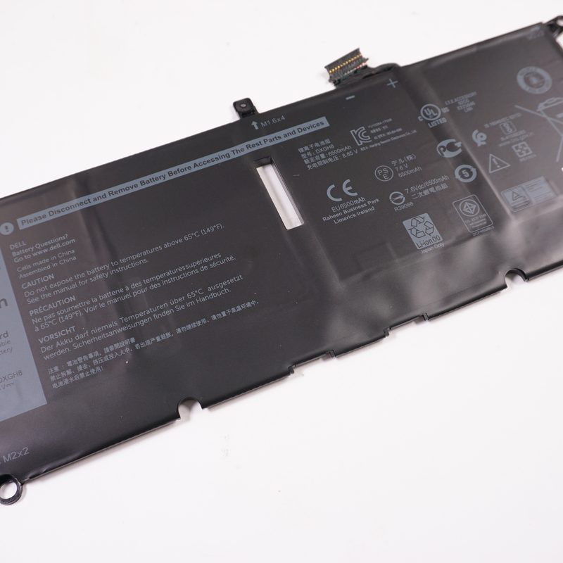 XU100253-17119 Dell 52wh 6500 Mah 7.6 v Battery XPS9370-7392SLV-PUS