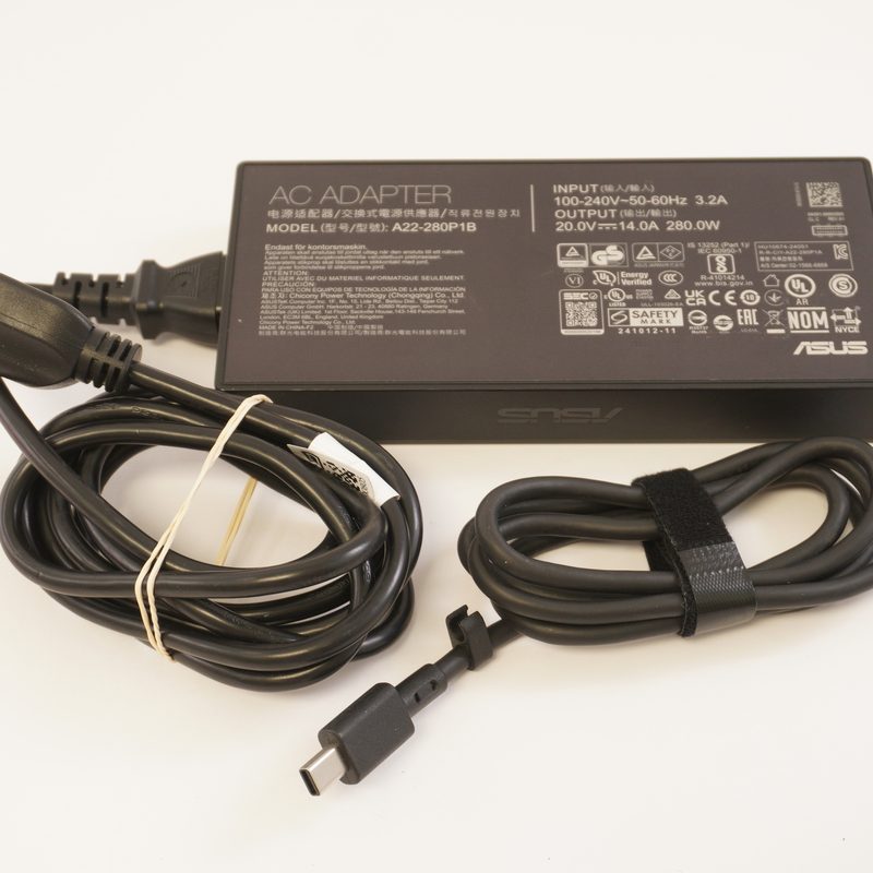 0A001-00802700 Asus 280W 20V 14A AC Adapter FX608JMR-F16.I75060