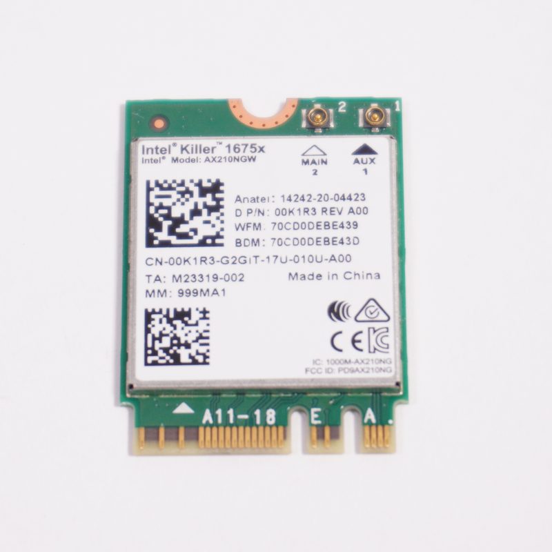 0K1R3 Alienware Wireless Card AWX15R1-7958WHT-PUS AWAUR13-7400WHT-PUS