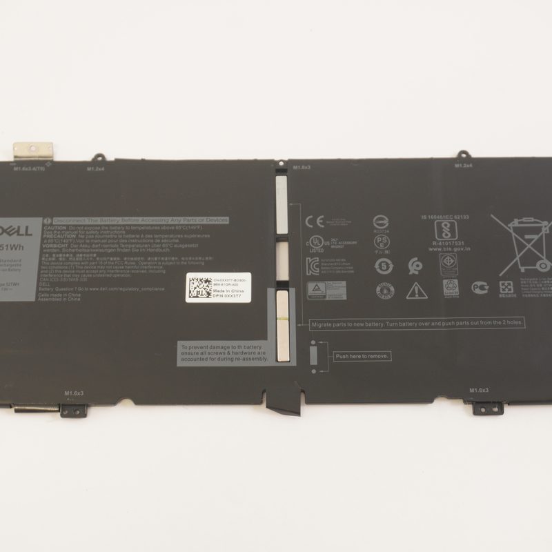 0XX3T7 Dell 51Wh 6375Mah 8.8Voltage Battery DELL-XPS-13-7390