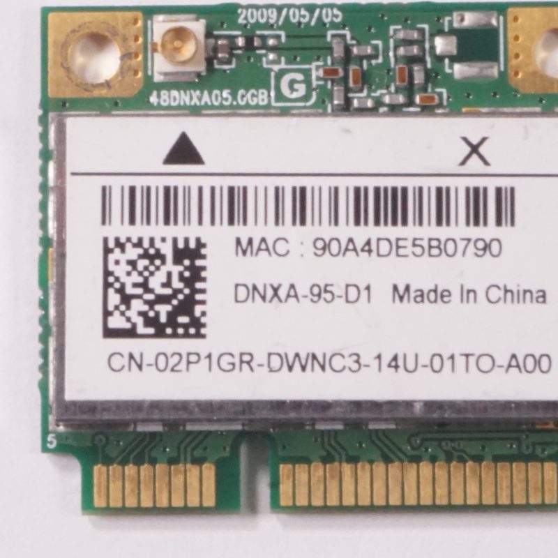 2P1GR Dell Wireless Card INSPIRON M5030 INSPIRON M5030 INSPIRON N5030