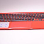 439.06Q04 Dell Palmrest Touchpad & Red Keyboard