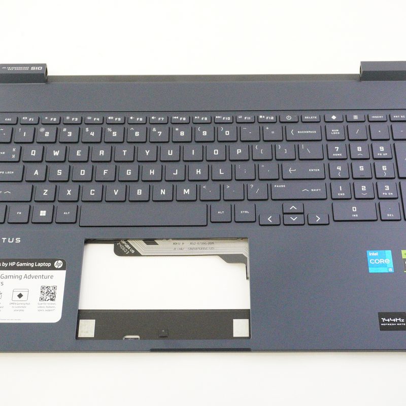 57G3PTATP40 Hp US Palmrest Keyboard Performance Blue 15-FA1163DX/9T3V7UA#ABA
