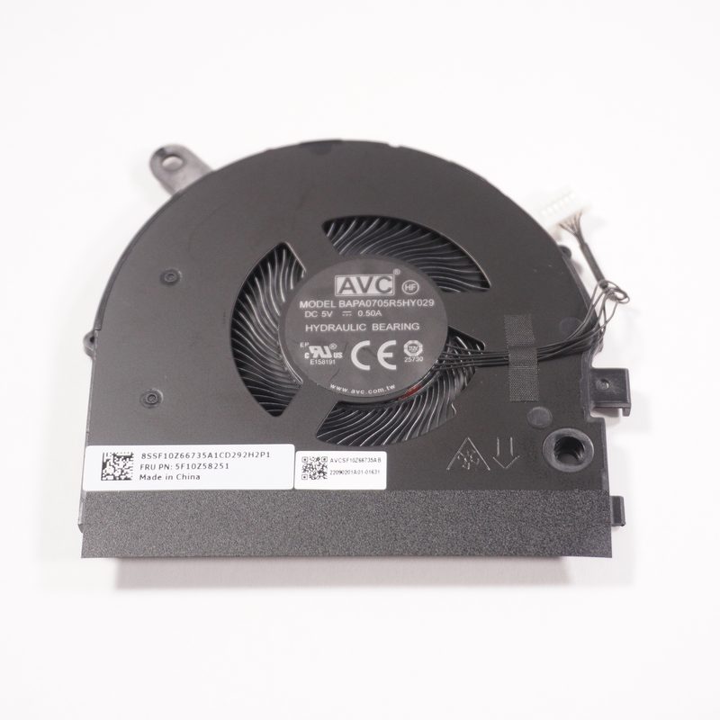 5F10Z58251 Lenovo Cooling Fan 21B6S0TN00 L13 YOGA GEN 3