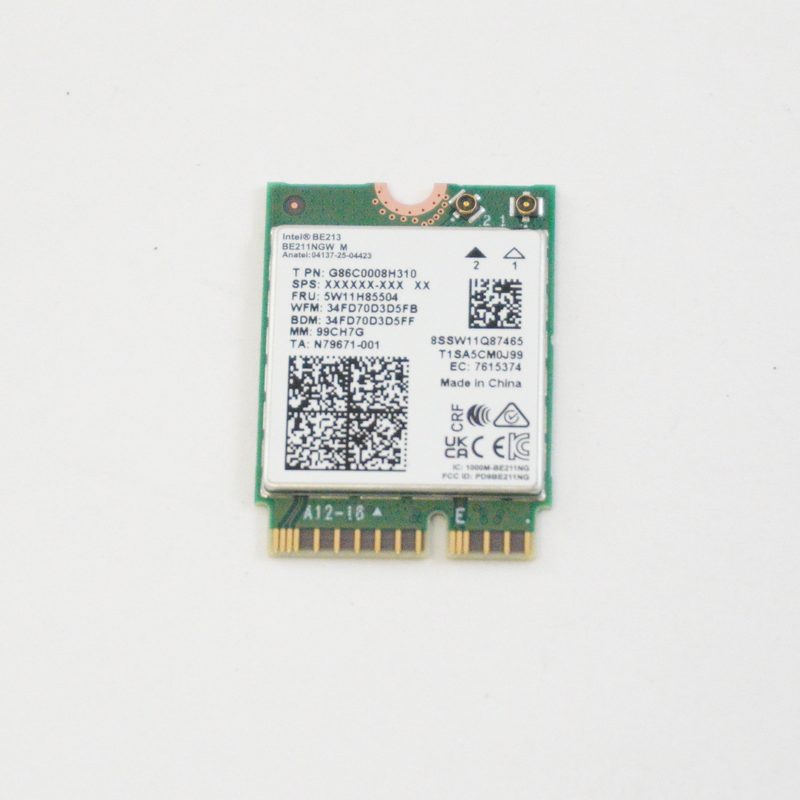 5W11H85504 Lenovo Wireless,WLAN,INT,BE213 NV 83TE001PUS YOGA 7 2-IN-1 16IPH11