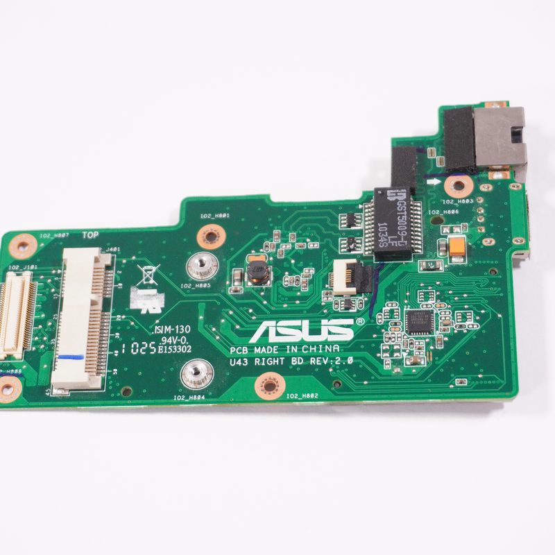 60-NZLIO1000-B02 Asus U43 Ethernet/ Usb/ Sd Card Pcb U43F-BBA6