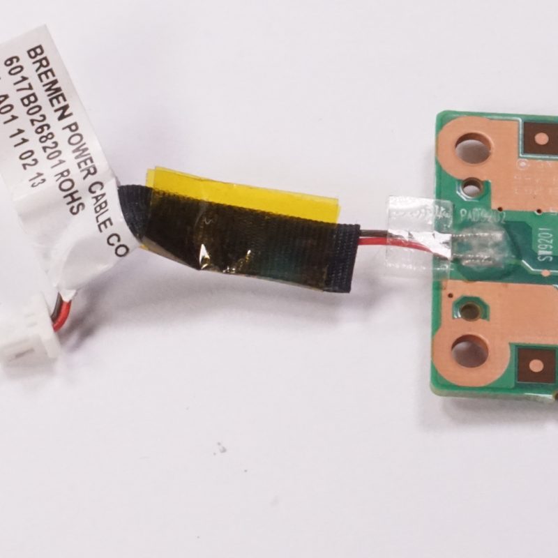 6017B0268201 Toshiba Power botton board L730D